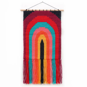 SOZO DIY Wall Art Needlepoint Kit, Rainbow