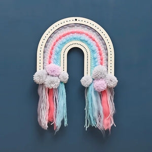 SOZO DIY Weaving Kit, Pastel Rainbow