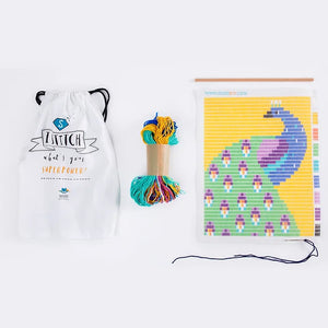 SOZO DIY Wall Art Needlepoint Kit, Peacock