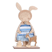 Load image into Gallery viewer, SOZO DIY Dress-Up Doll Weaving Kit, Bunny