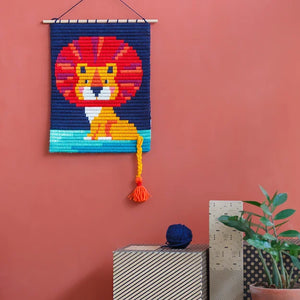 SOZO DIY Wall Art Needlepoint Kit, Lion