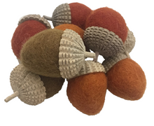 Load image into Gallery viewer, PAPOOSE TOYS Acorns Set of 9