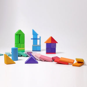GRIMM'S Building Set Shapes and Colours