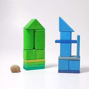 GRIMM'S Building Set Shapes and Colours