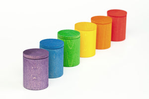 GRAPAT 6 Coloured Cups with Lids