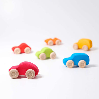 GRIMM'S Coloured Wooden Cars