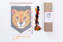 Load image into Gallery viewer, SOZO DIY Wall Art Needlepoint Kit, Cheetah