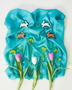 SARAH'S SILKS Playsilk, Fern