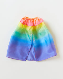 SARAH'S SILKS Doll Cape, Rainbow