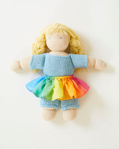 SARAH'S SILKS Doll Tutu, Rainbow