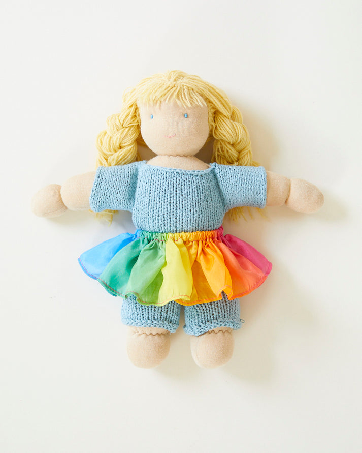 SARAH'S SILKS Doll Tutu, Rainbow