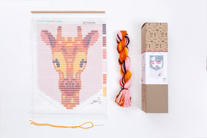 SOZO DIY Wall Art Needlepoint Kit, Giraffe