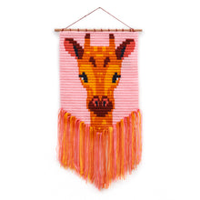 Load image into Gallery viewer, SOZO DIY Wall Art Needlepoint Kit, Giraffe