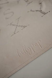 LULLYPOP Reversible Vegan Leather Mat, Alphabet