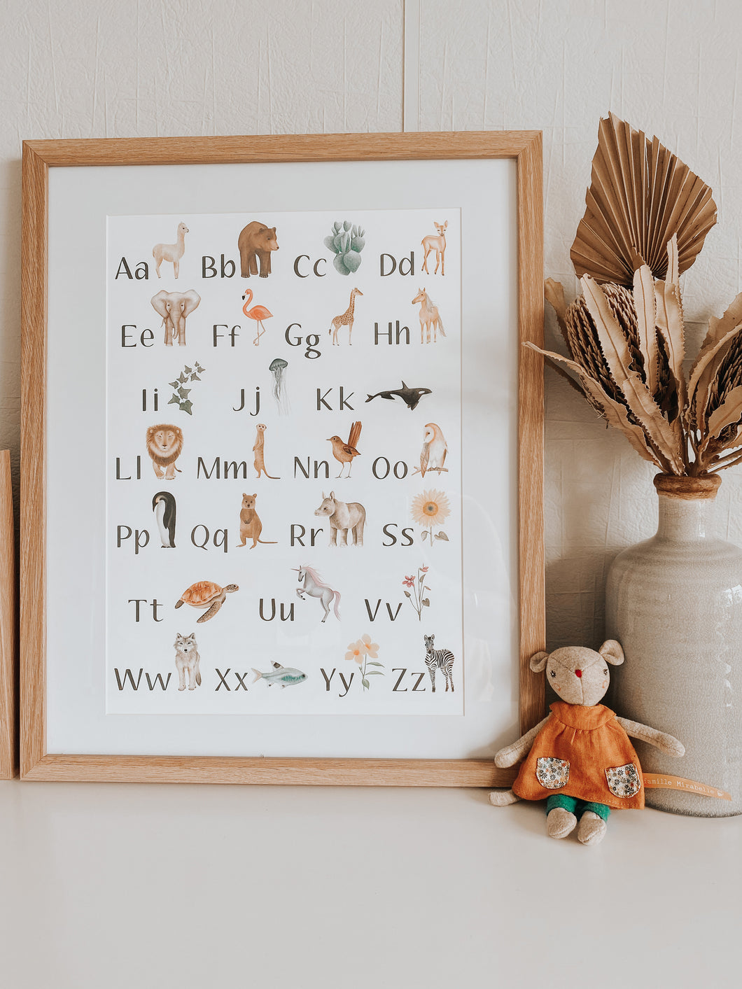 Nature's ABC Print