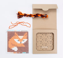 Load image into Gallery viewer, SOZO DIY Picture Frame Needlepoint Kit, Baby Fox