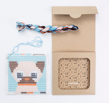 Load image into Gallery viewer, SOZO DIY Picture Frame Needlepoint Kit, Pug
