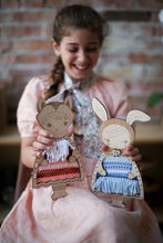 Load image into Gallery viewer, SOZO DIY Dress-Up Doll Weaving Kit, Deer