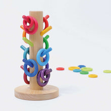 Load image into Gallery viewer, GRIMM&#39;S Sorting Helper Building Rings, Rainbow