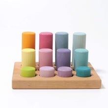 Load image into Gallery viewer, GRIMM&#39;S Stacking Game Small Pastel Rollers