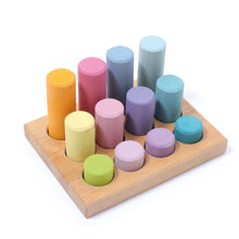 Load image into Gallery viewer, GRIMM&#39;S Stacking Game Small Pastel Rollers