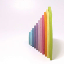 Load image into Gallery viewer, GRIMM&#39;S Large Semicircles, Pastel Colours, 11 Pieces