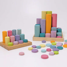 Load image into Gallery viewer, GRIMM&#39;S Stacking Game Small Pastel Rollers