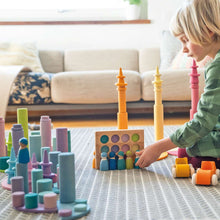 Load image into Gallery viewer, GRIMM&#39;S Stacking Game Small Pastel Rollers