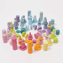 Load image into Gallery viewer, GRIMM&#39;S Stacking Game Small Pastel Rollers