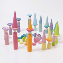 Load image into Gallery viewer, GRIMM&#39;S Stacking Game Small Pastel Rollers