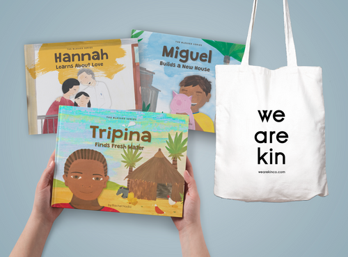 KIN COLLECTIVE The Blessed Series Bundle + We Are Kin Tote Bag
