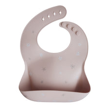 Load image into Gallery viewer, Printed Silicone Bib - Daisy