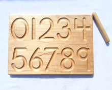 Load image into Gallery viewer, TREASURES FROM JENNIFER Reversible 1-10 Number Board