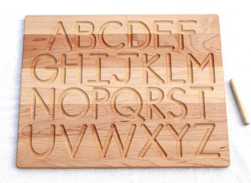 TREASURES FROM JENNIFER Reversible Alphabet Tracing Board