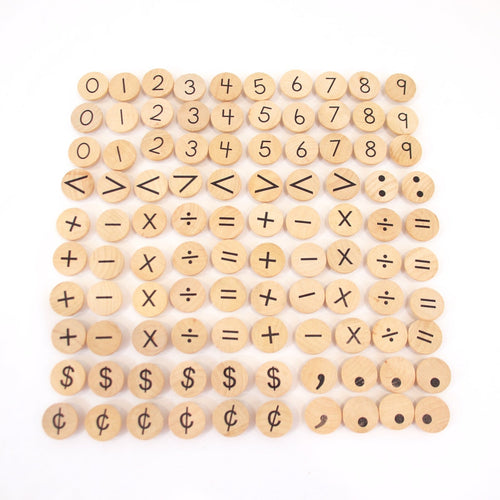 TREASURES FROM JENNIFER Symbols Coins without Pegs