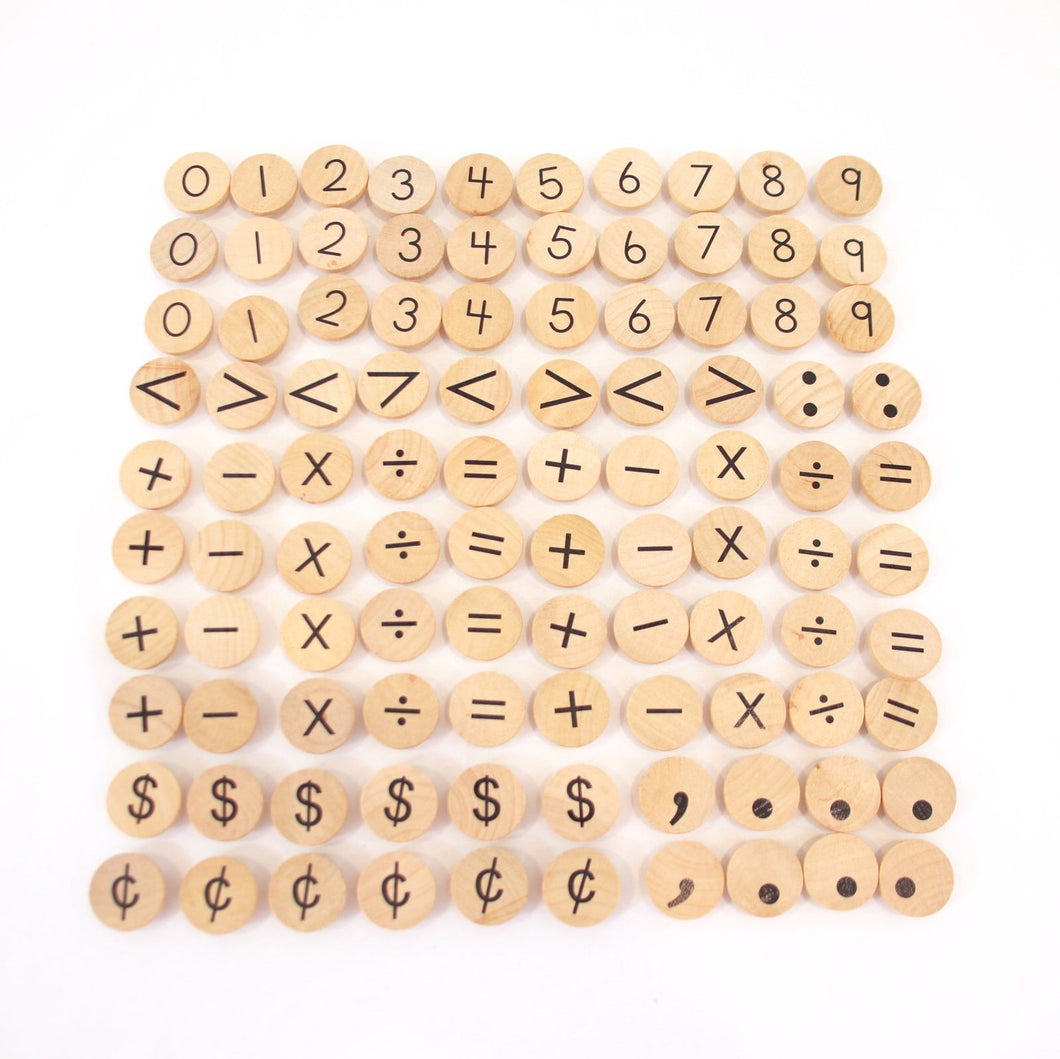 TREASURES FROM JENNIFER Symbols Coins without Pegs
