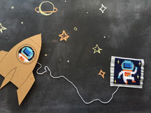 Load image into Gallery viewer, SOZO DIY Picture Frame Needlepoint Kit, Astronaut
