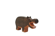 Load image into Gallery viewer, HOLZWALD Hippopotamus, Mouth Open