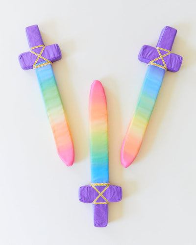 SARAH'S SILKS Rainbow Soft Sword