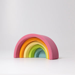 GRIMM'S 6-Piece Pastel Rainbow, Medium